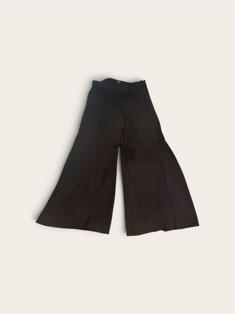 Ann Taylor Black Wide-Leg Palazzo Pants